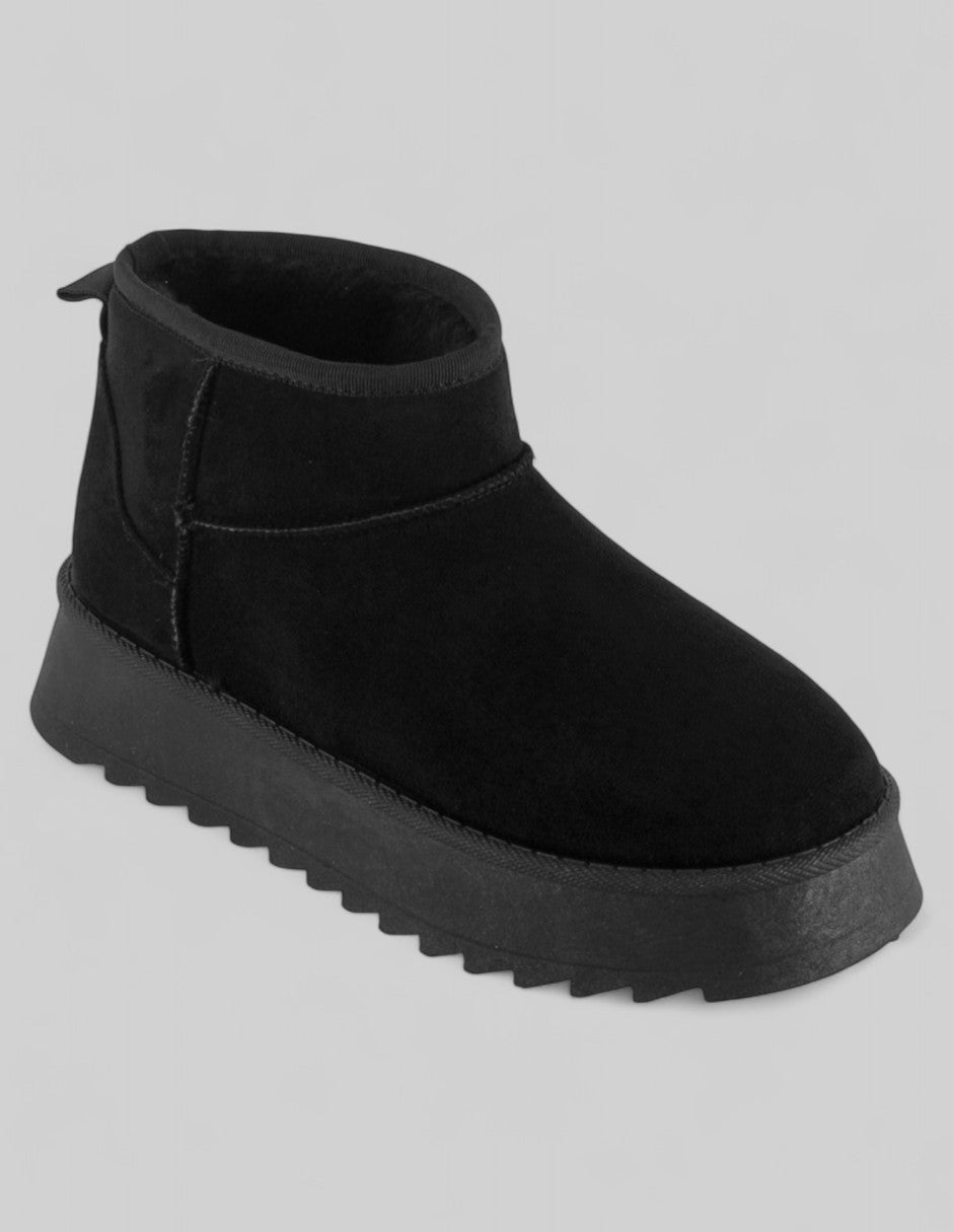 Botas casuales Exterior Gamuza Color Negro Para Mujer De RBBASICS