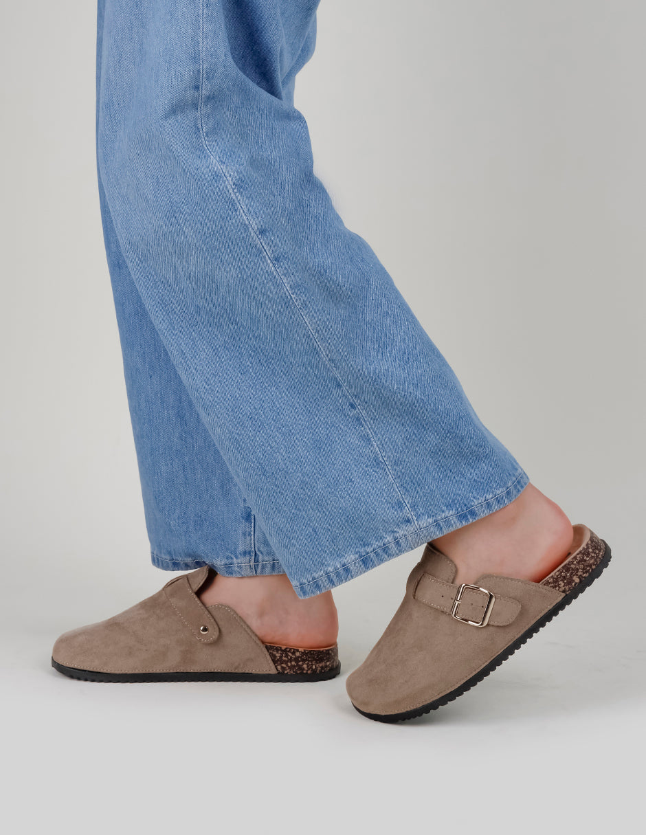 Alpargatas Onne en Gamuza – Beige