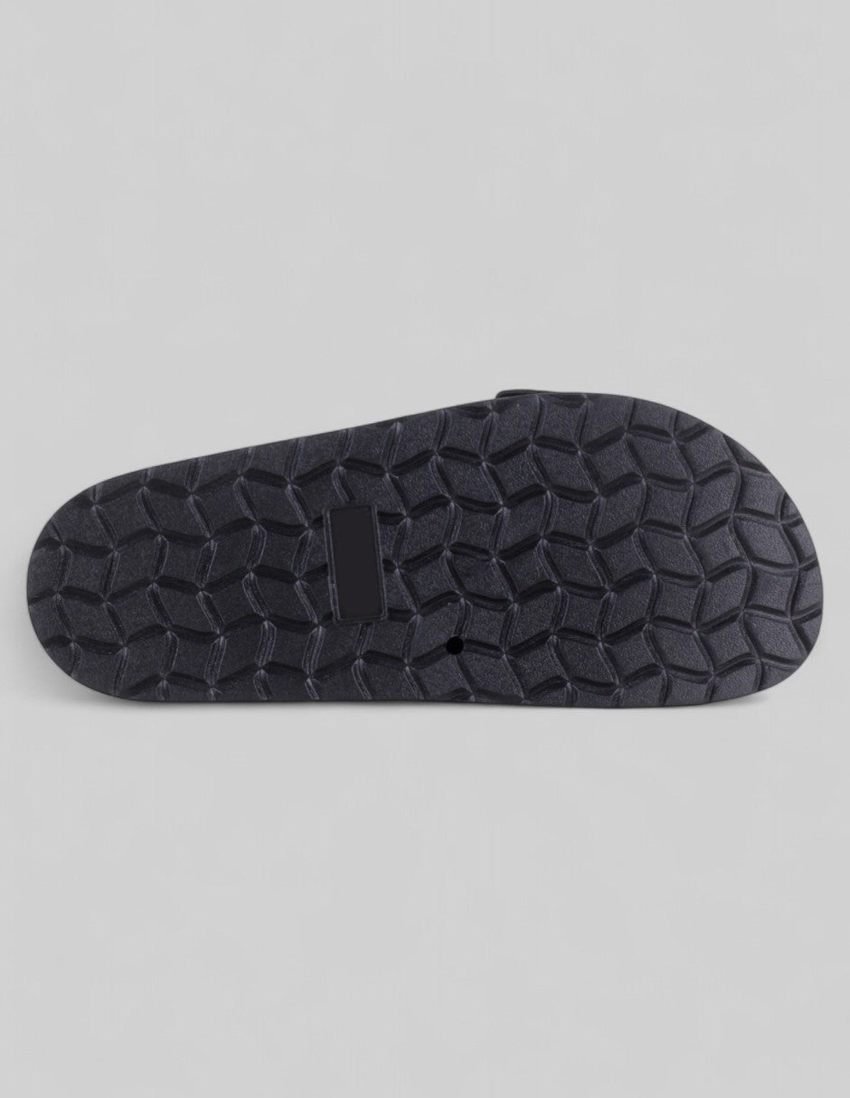 Sandalias de piso Birt en Gamuza – Negro