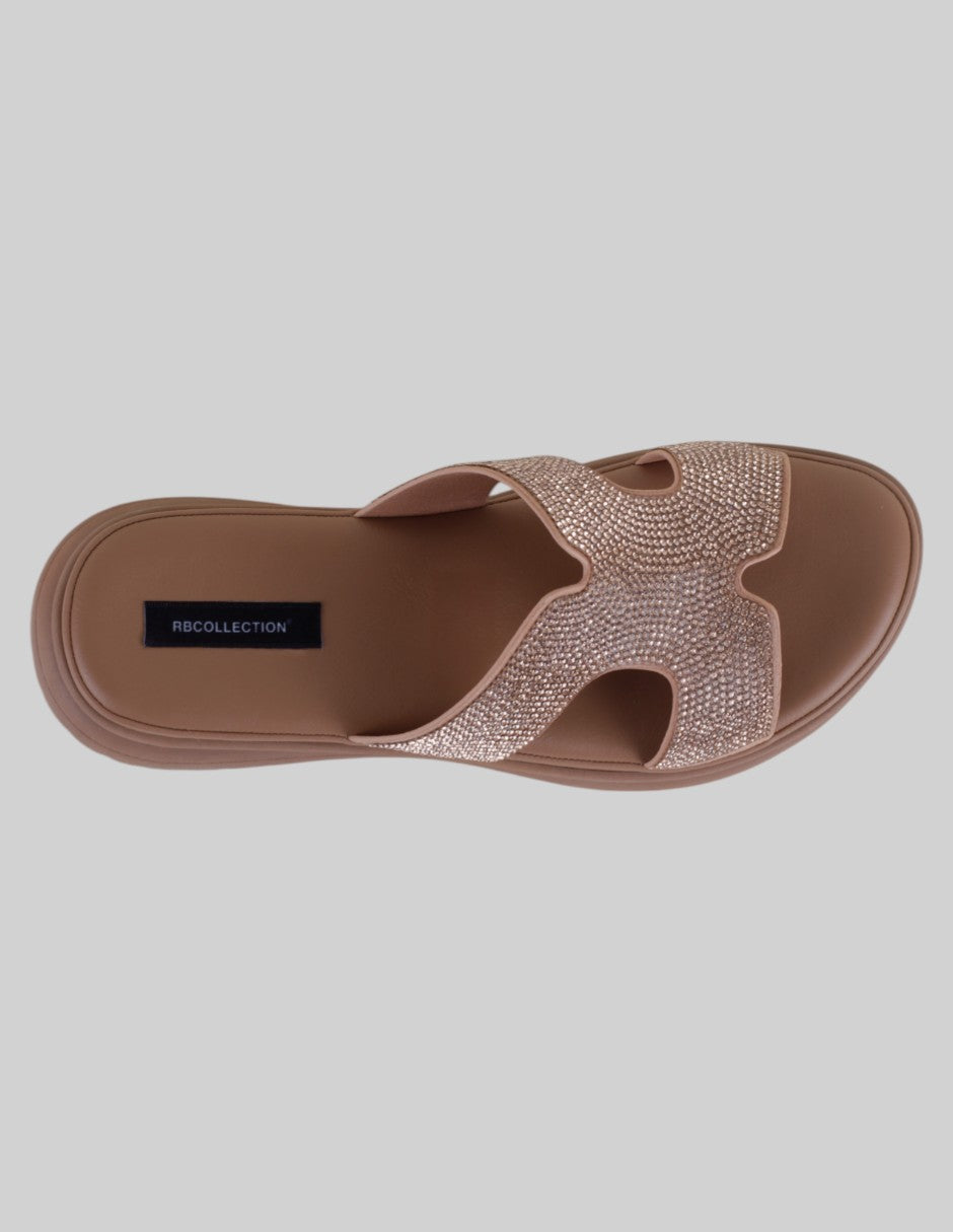 Sandalias de piso Steps en Sintético – Café