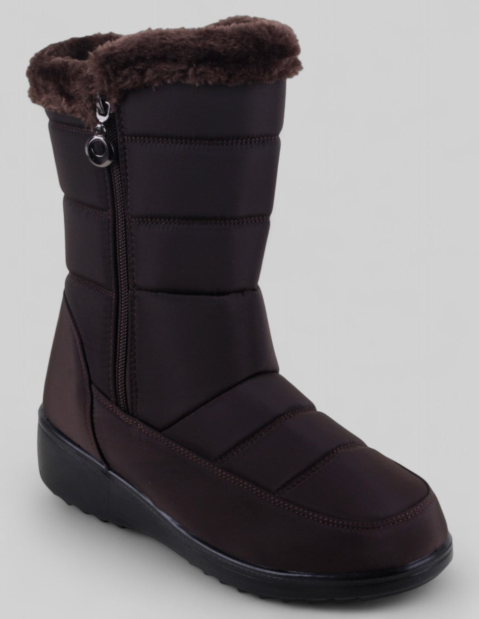 Botas casuales Exterior Textil Color Café Para Mujer De RBCOLLECTION