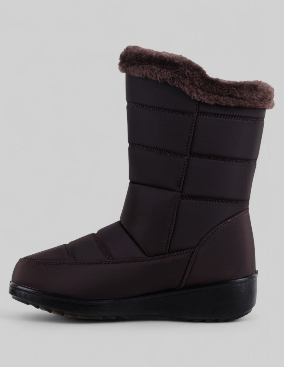 Botas casuales Basqui en Textil – Café