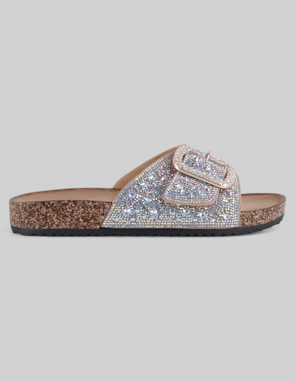 Sandalias de piso Steps en Sintético – Plata