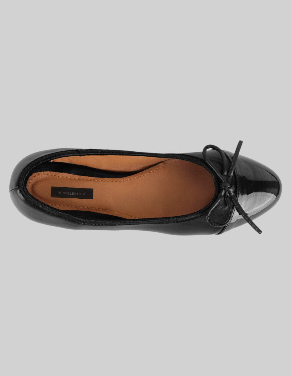 Flats clásicas Classy en Piel vegana – Negro