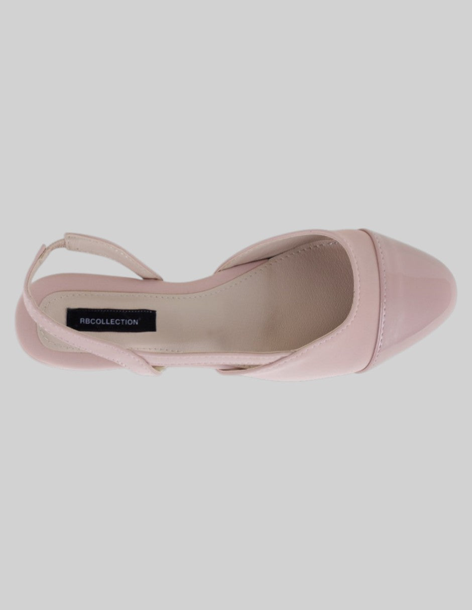 Flats clásicas Classy en Gamuza sintética – Rosa