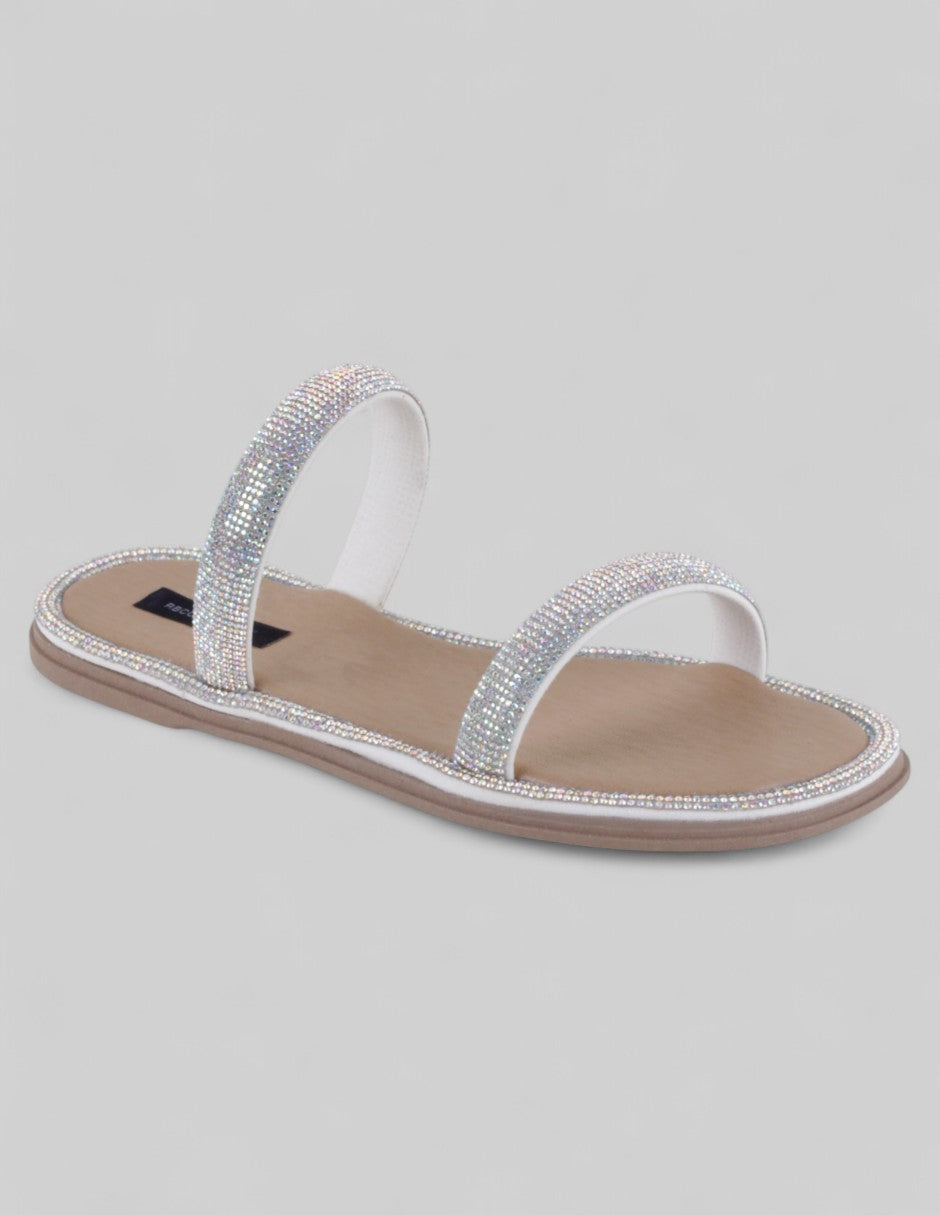 Sandalias de piso Soft en Sintético – Plata