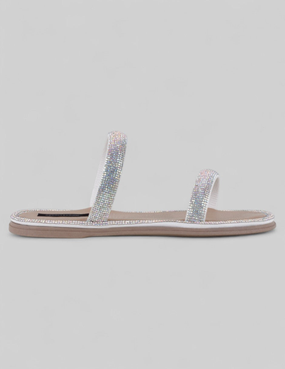 Sandalias de piso Soft en Sintético – Plata