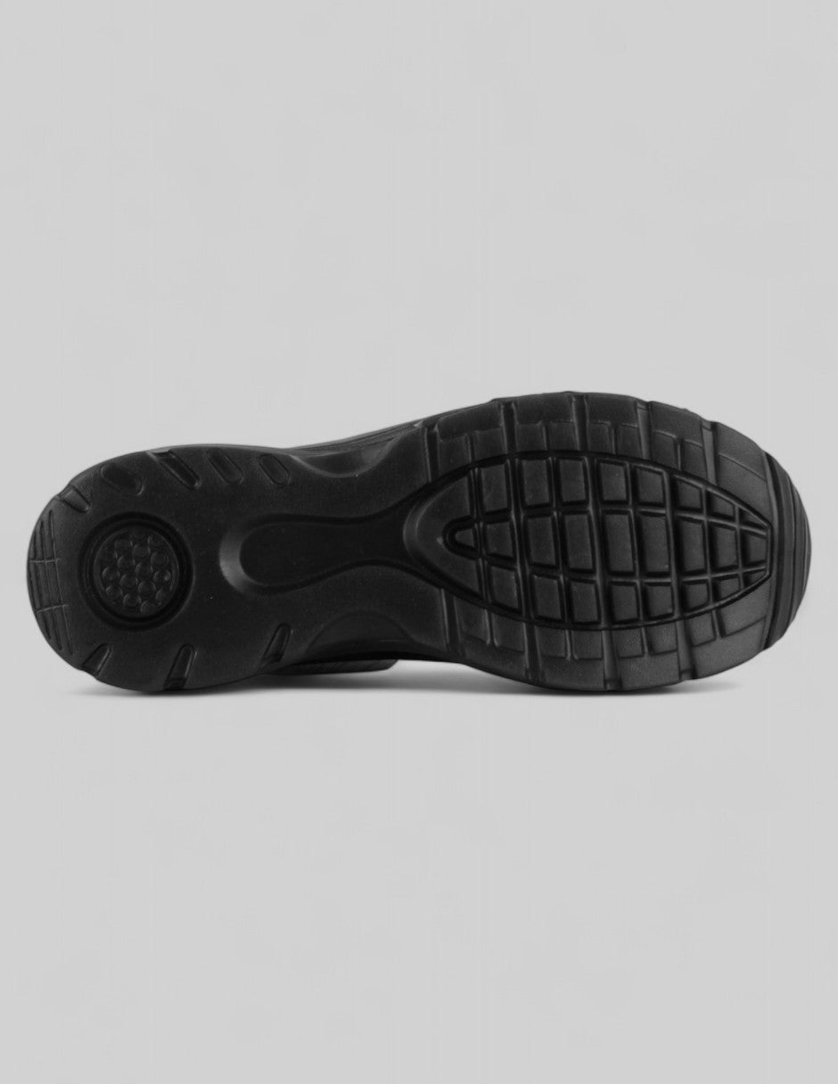 Tenis sin cordones  Comfort en Textil – Negro