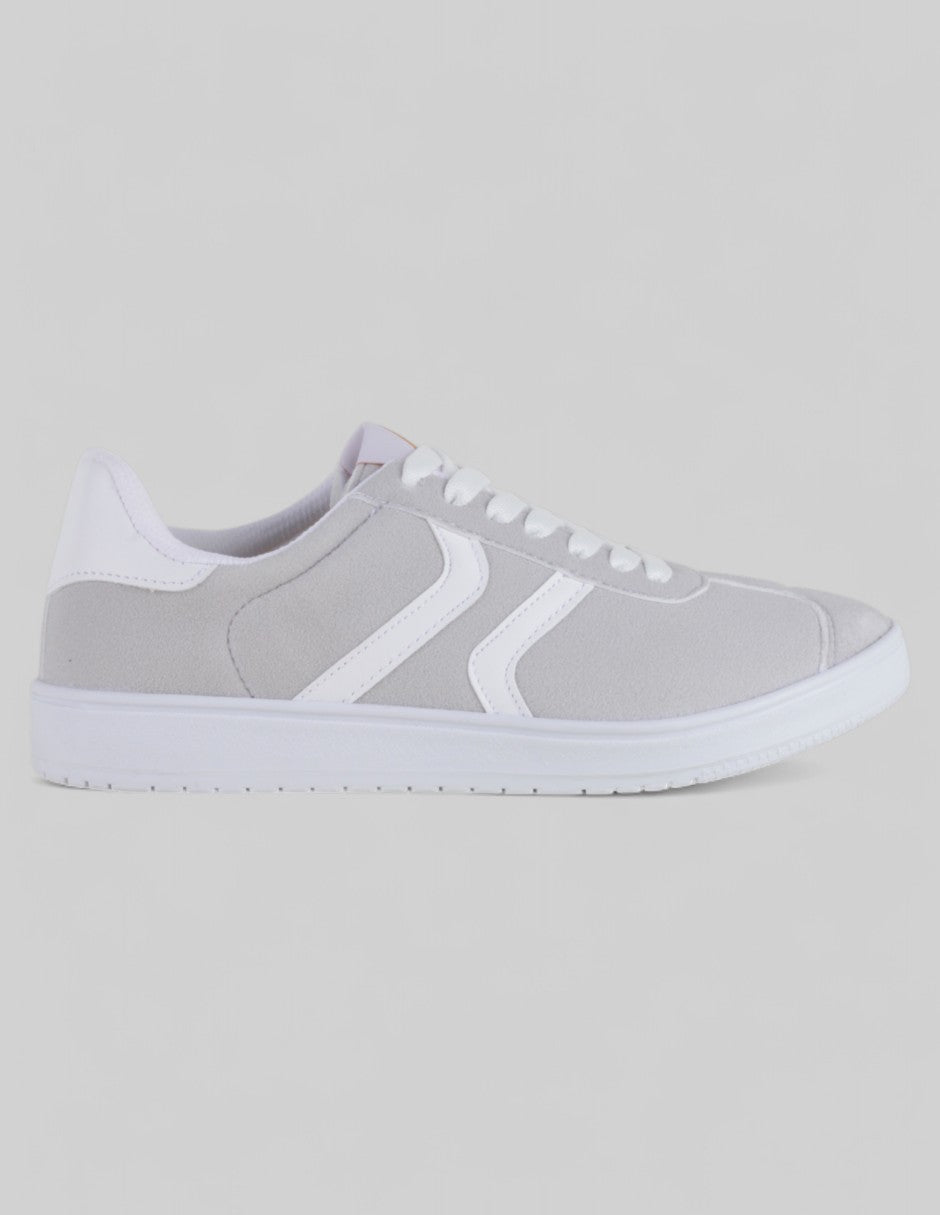Tenis con cordones  High Line en Textil – Gris