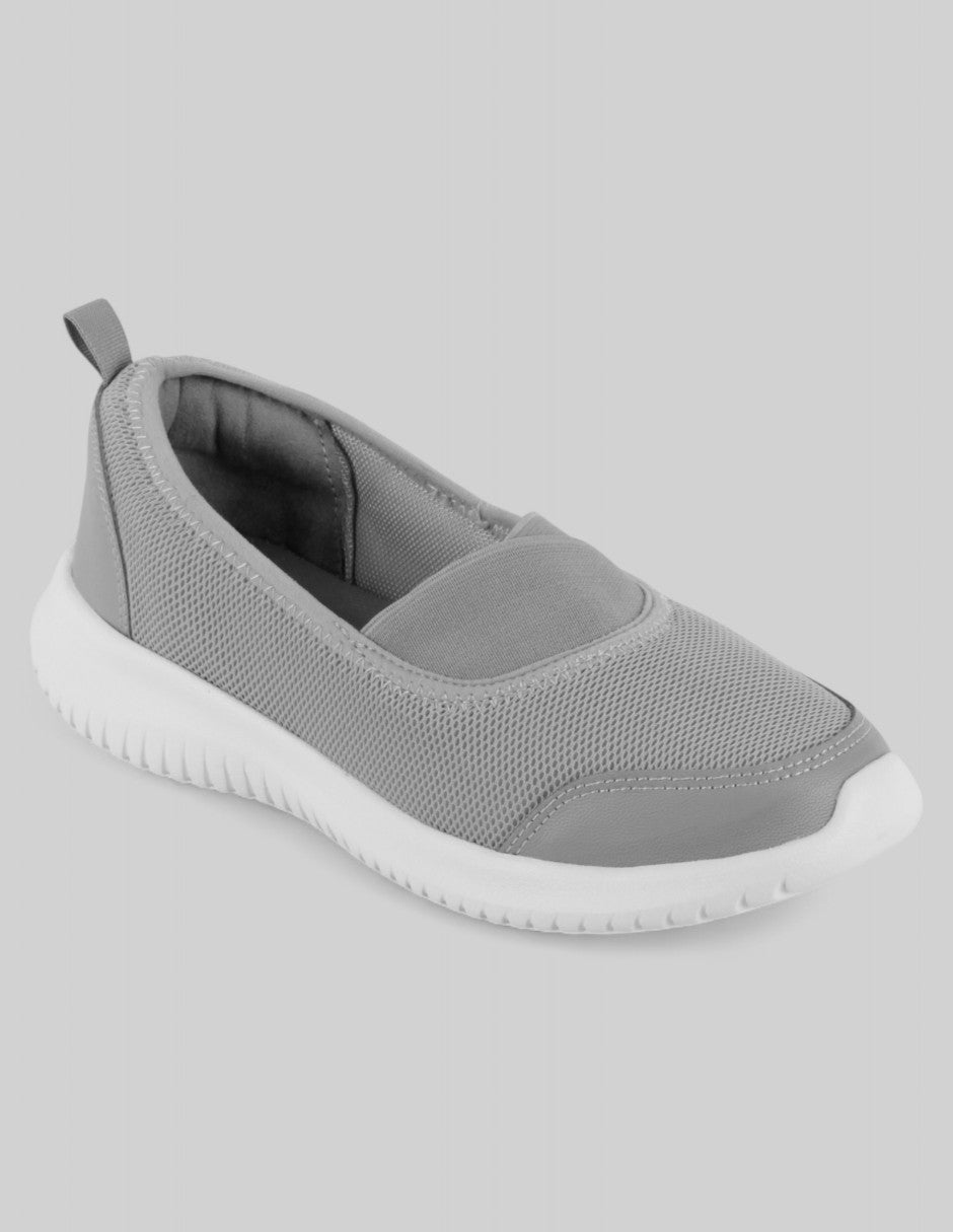 Tenis sin cordones  Highline en Textil – Gris