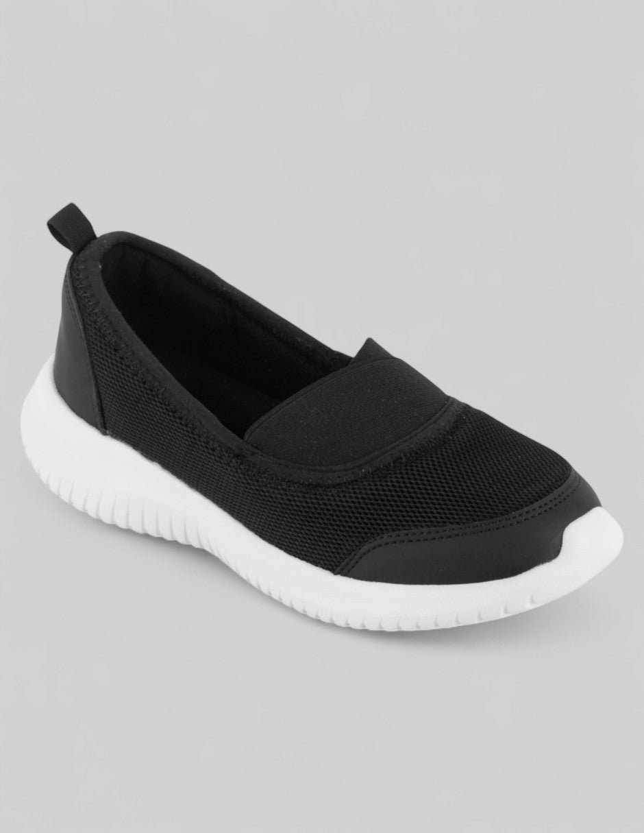 Tenis sin cordones  Highline en Textil – Negro