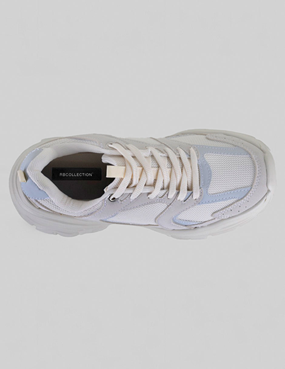 Tenis tipo deportivo   High Line en Textil – Beige