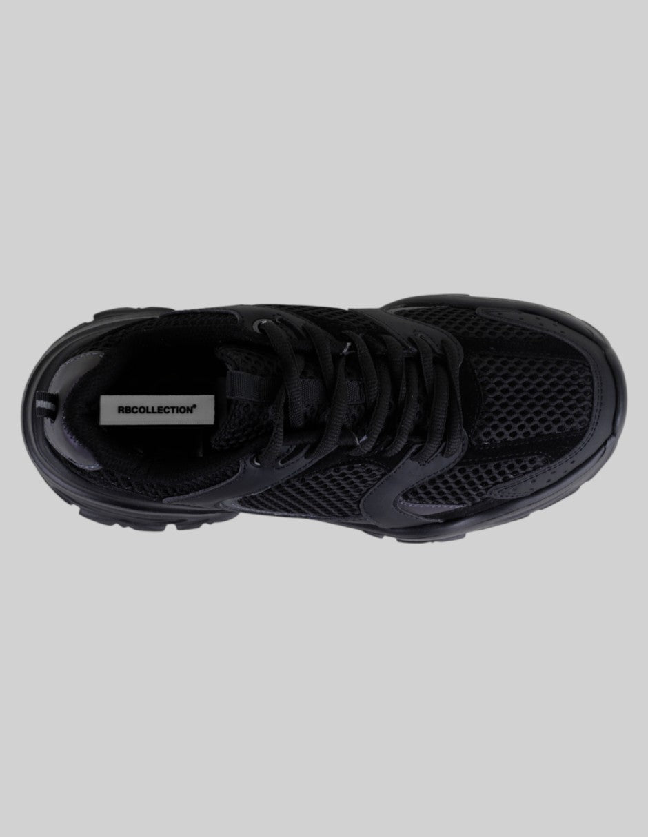 Tenis tipo deportivo   High Line en Textil – Negro