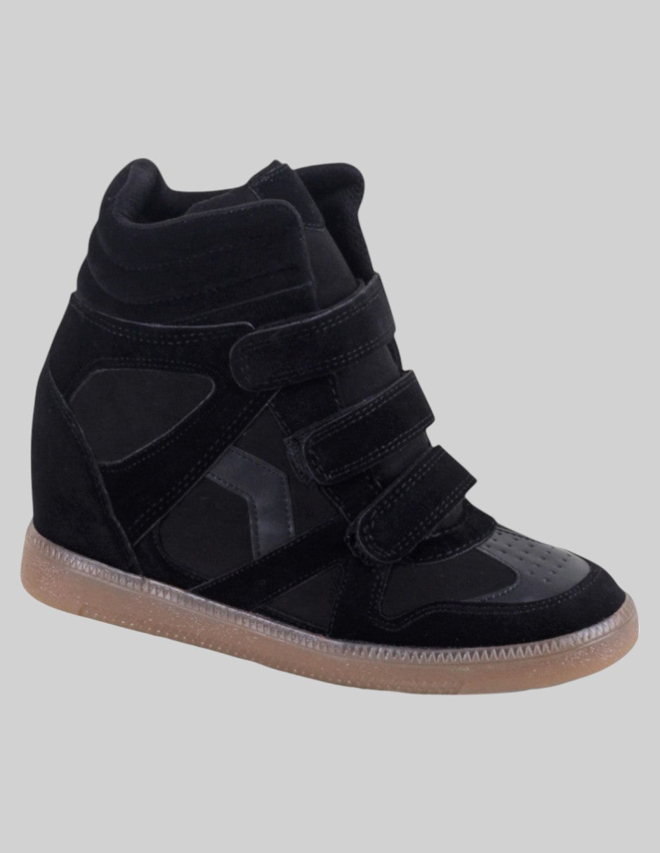 Tenis botín Exterior Gamuza sintética Color Negro Para Mujer De RBCOLLECTION