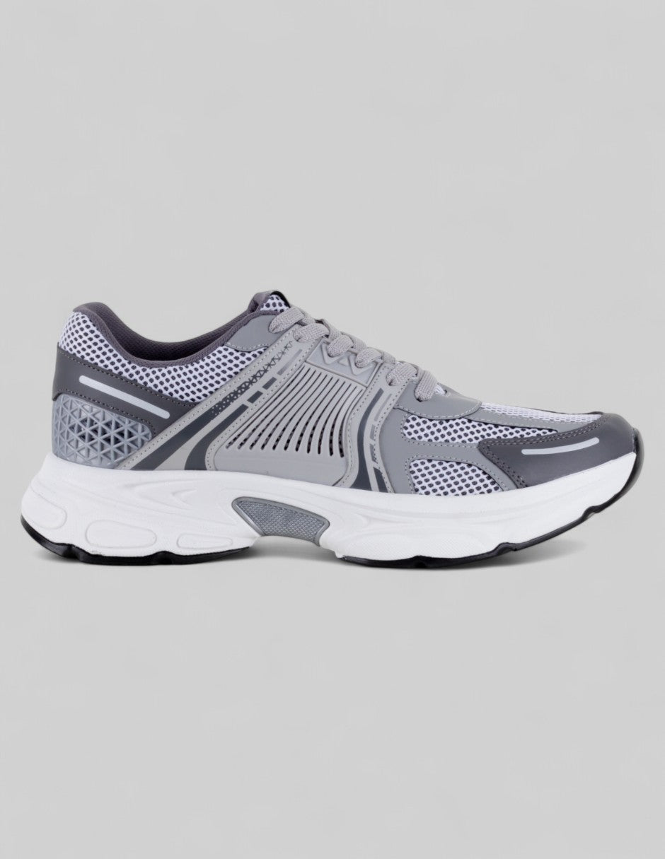 Tenis tipo deportivo  Creed en Sintético – Gris