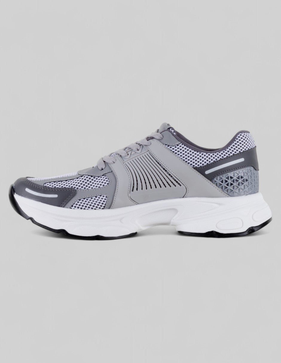 Tenis tipo deportivo  Creed en Sintético – Gris