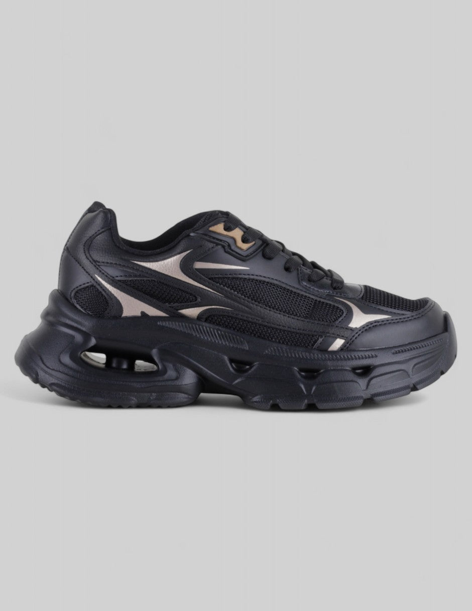 Tenis tipo deportivo   High Line en Sintético – Negro