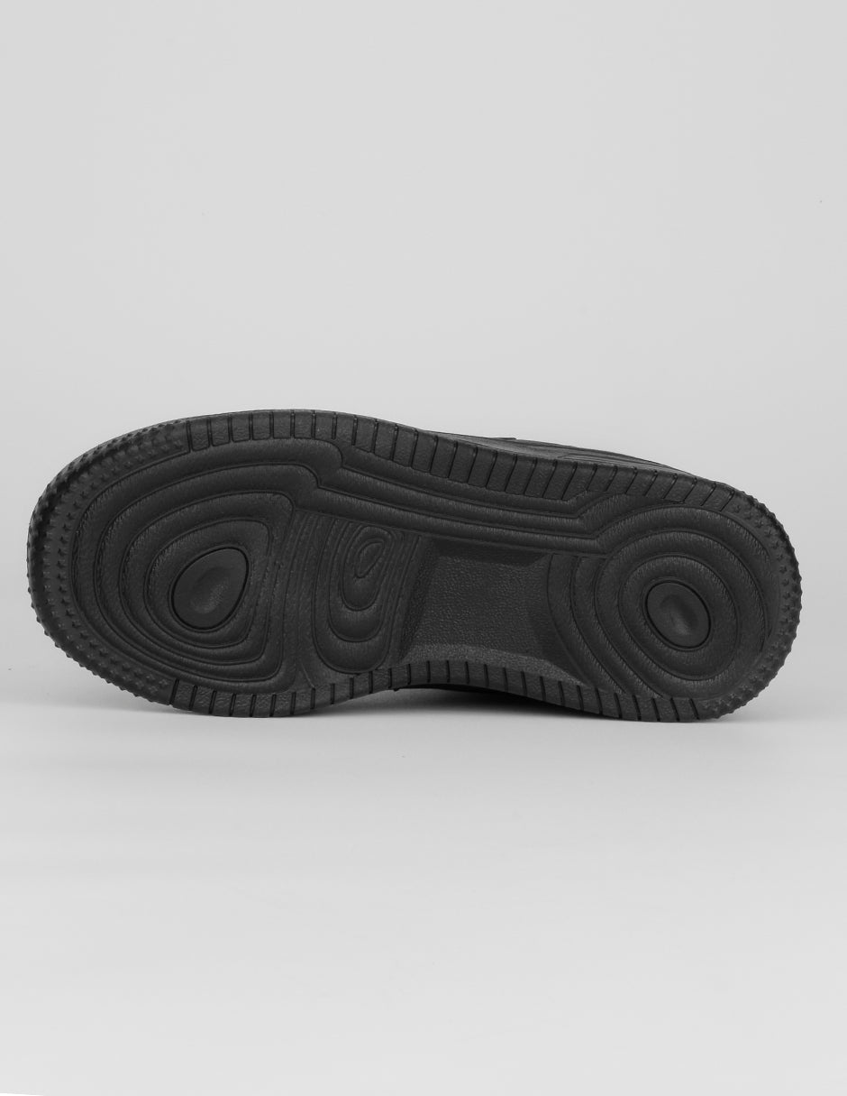 Tenis Kids en Piel vegana – Negro