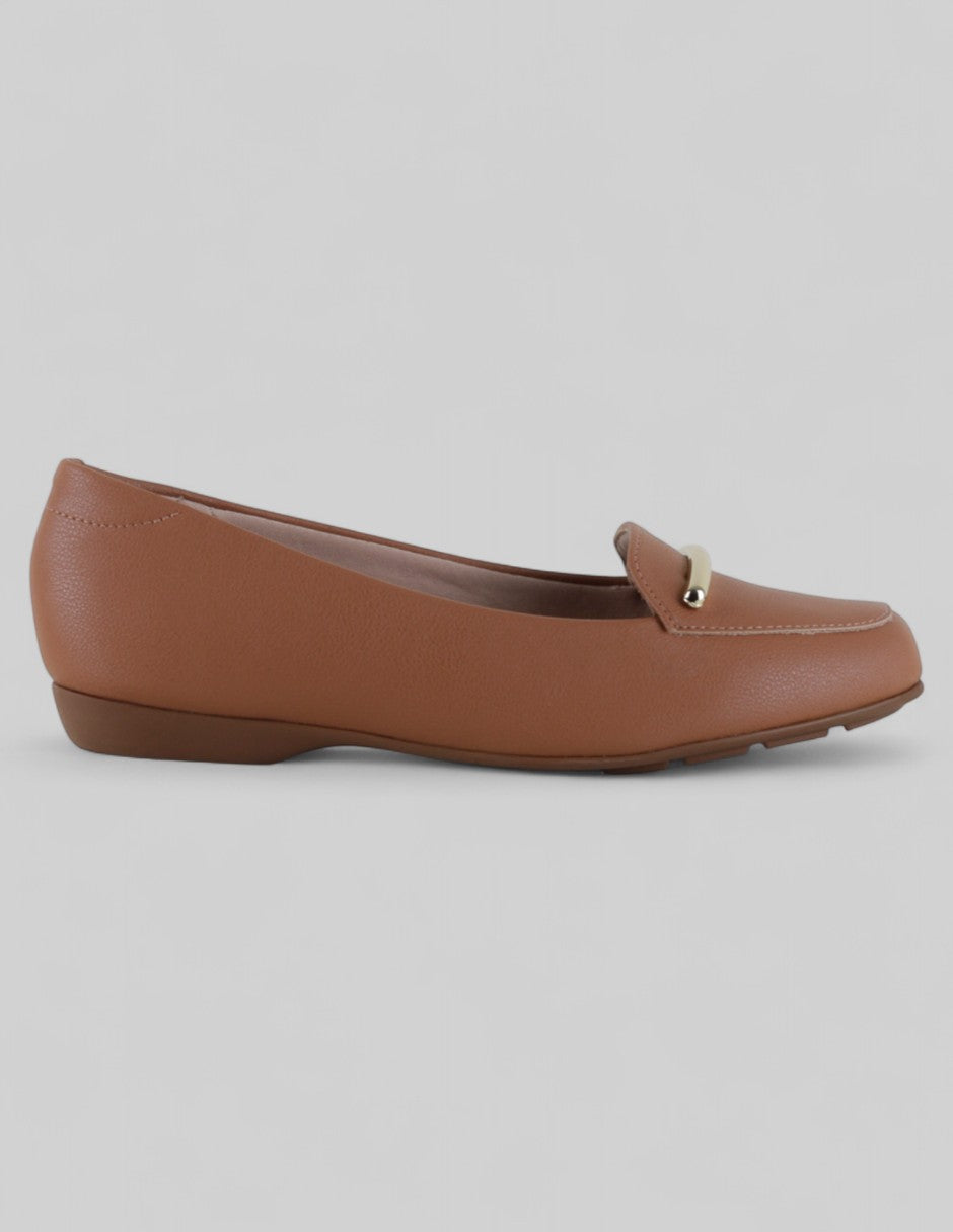 Mocasines Steps en Piel vegana – Café