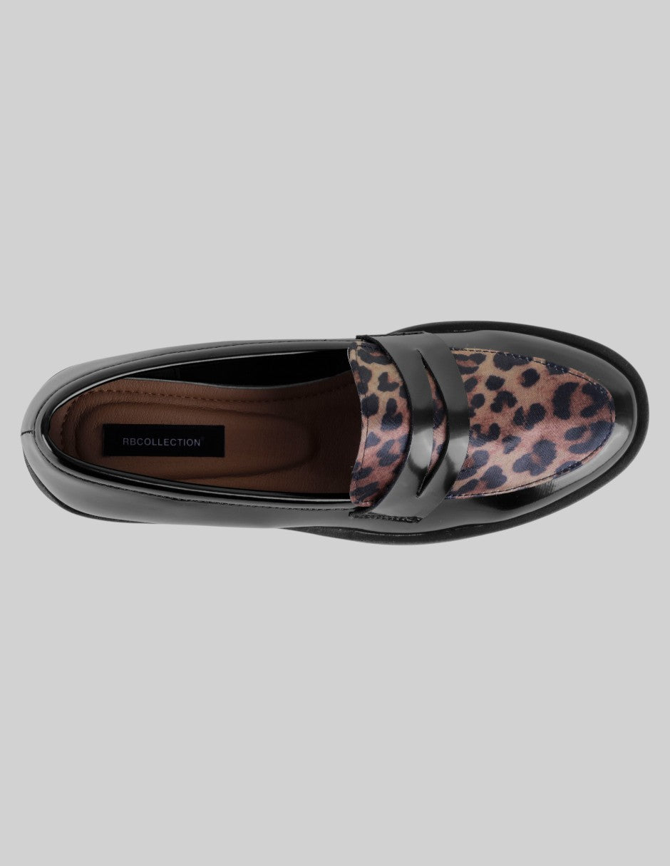 Mocasines Classy en Piel vegana – Negro