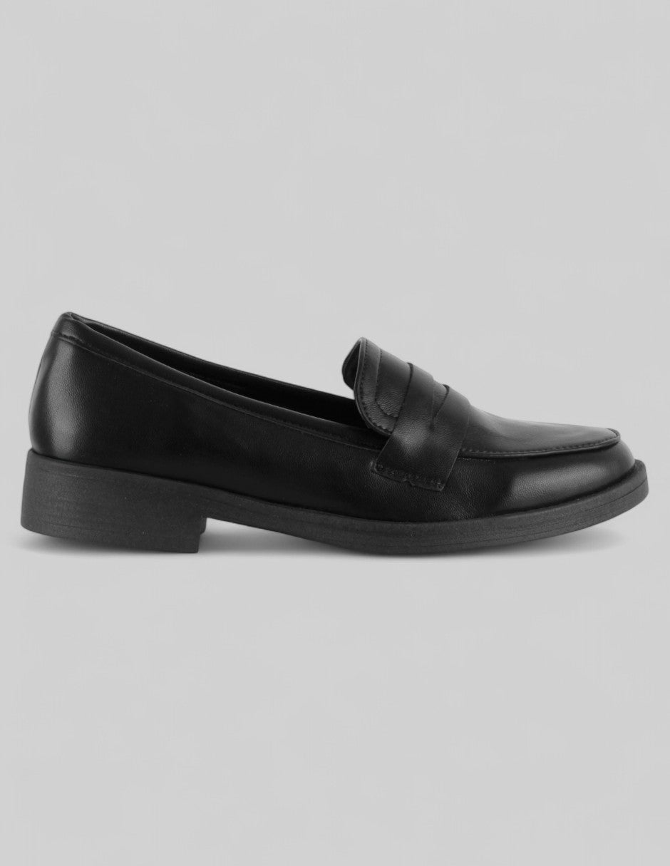 Mocasines Classy en Piel vegana – Negro