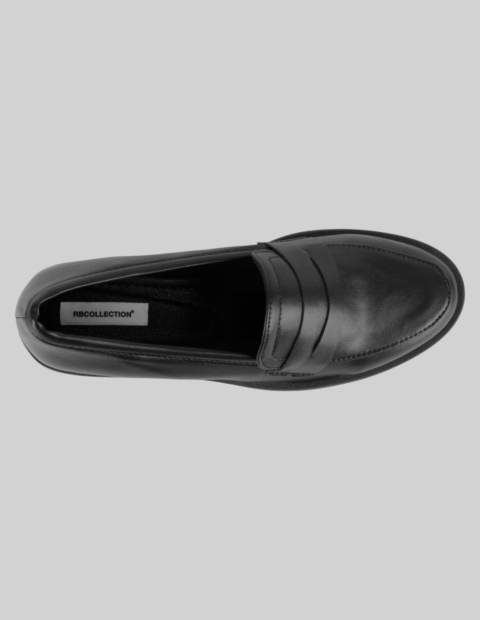 Mocasines Classy en Piel vegana – Negro