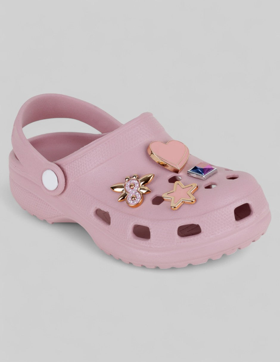 Sandalias Kids  en Sintético – Rosa