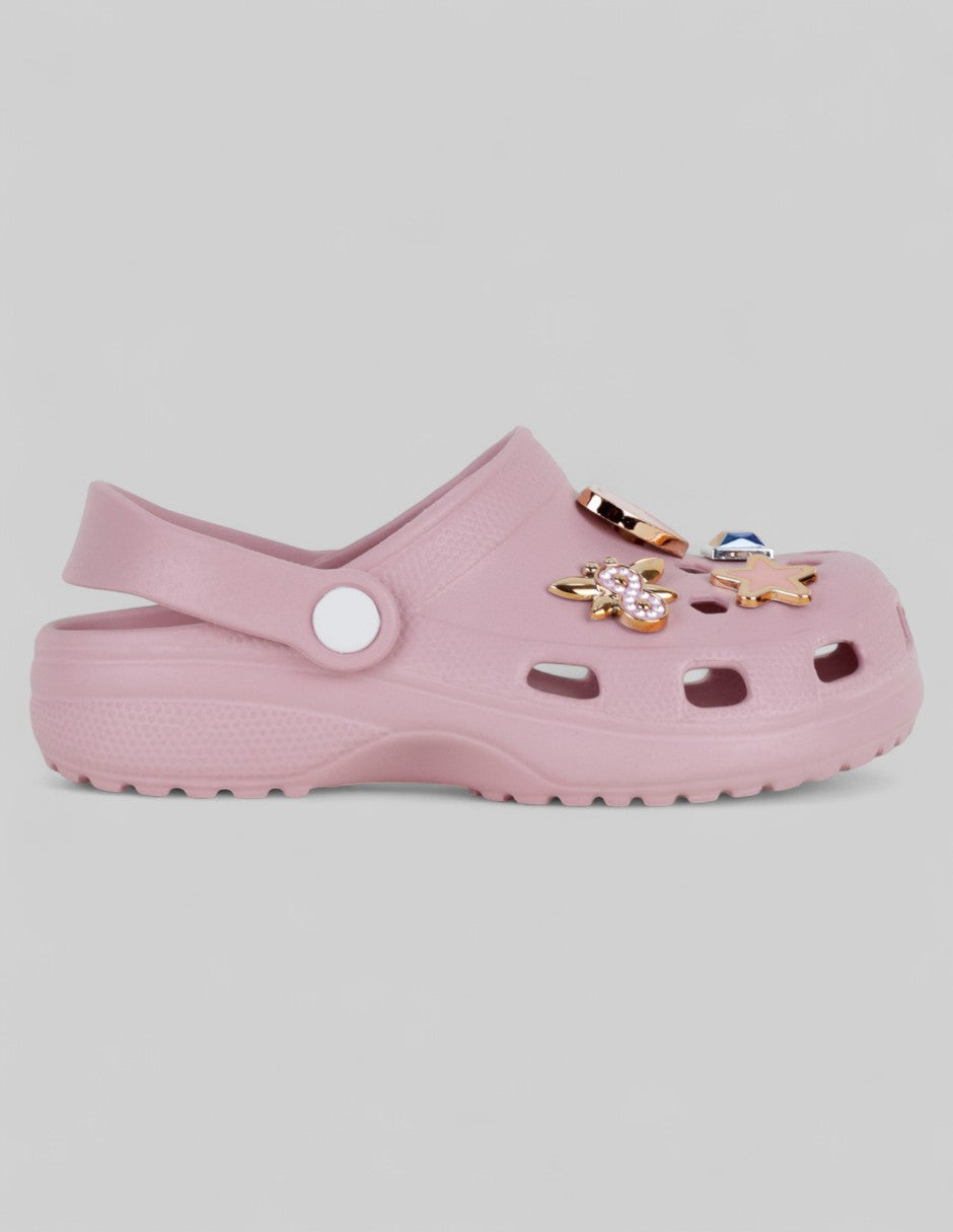 Sandalias Kids  en Sintético – Rosa