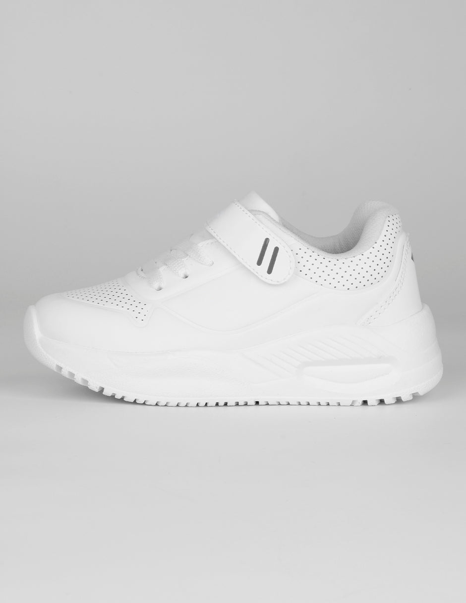 Tenis Kids en Sintético – Blanco