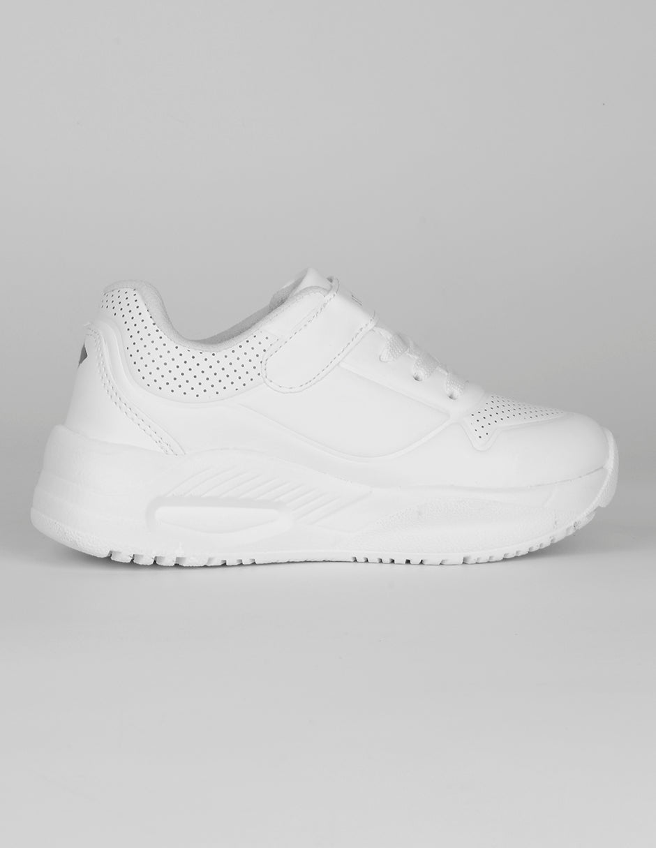 Tenis Kids en Sintético – Blanco