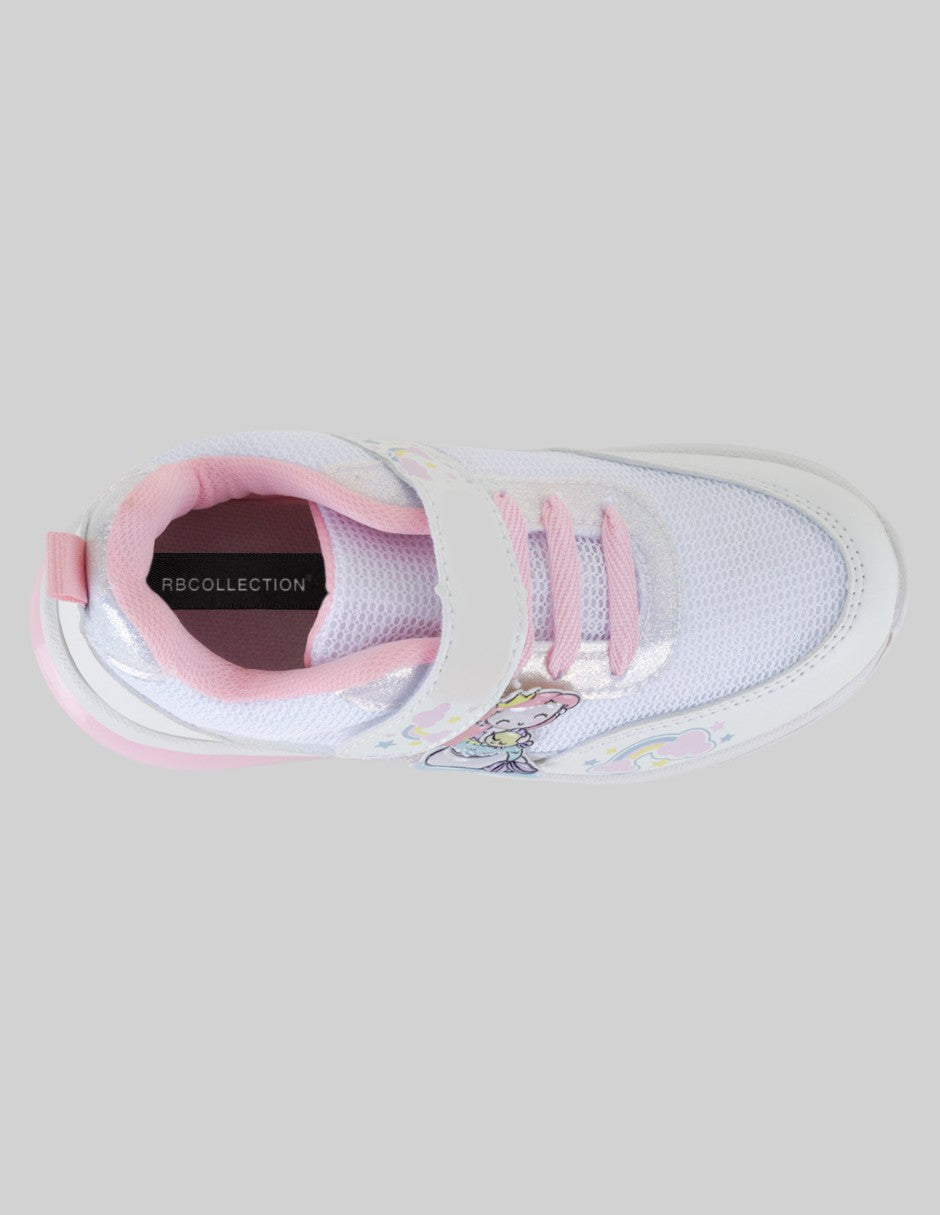 Tenis Kids  en Piel vegana – Blanco