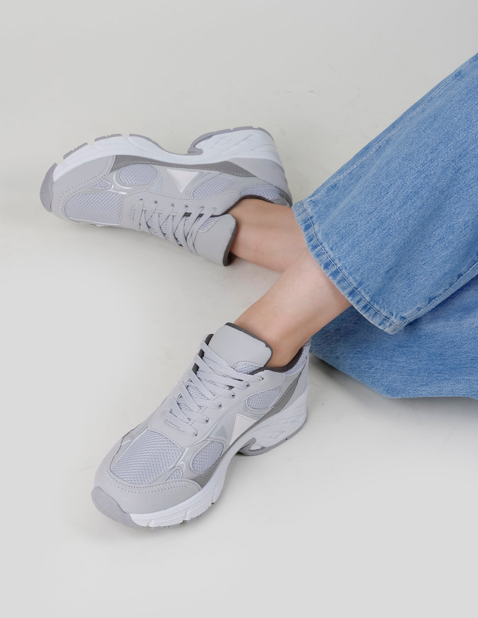 Tenis tipo deportivo  High Line en Textil – Gris