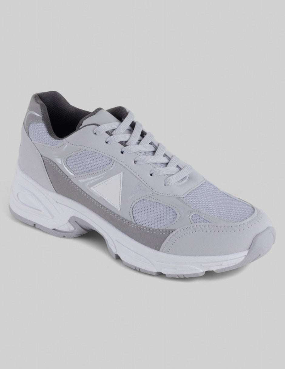 Tenis tipo deportivo Exterior Textil Color Gris Para Mujer De RBCOLLECTION