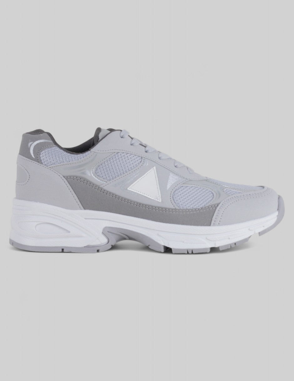 Tenis tipo deportivo  High Line en Textil – Gris