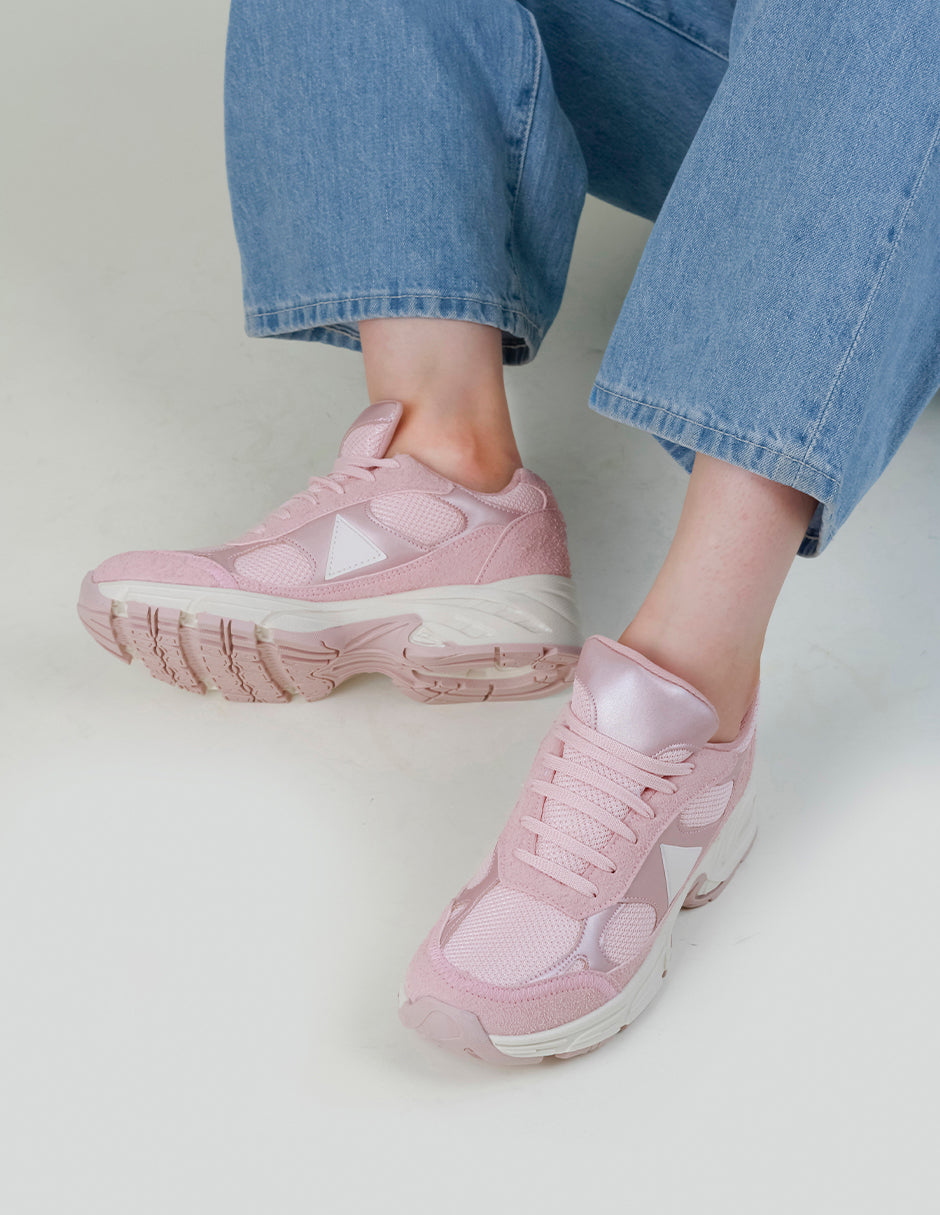 Tenis tipo deportivo  High Line en Textil – Rosa