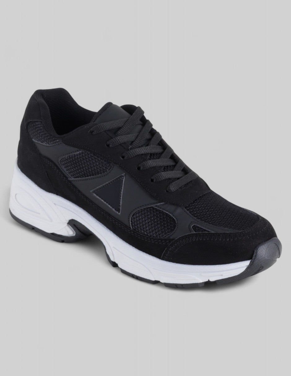 Tenis tipo deportivo Exterior Textil Color Negro Para Mujer De RBCOLLECTION