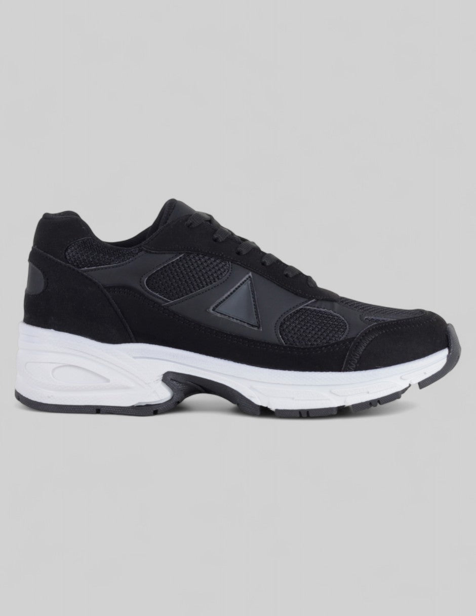 Tenis tipo deportivo  High Line en Textil – Negro