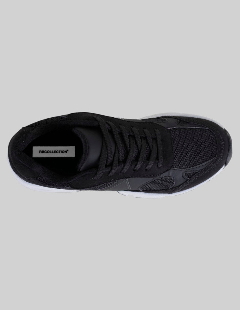 Tenis tipo deportivo   High Line en Textil – Negro