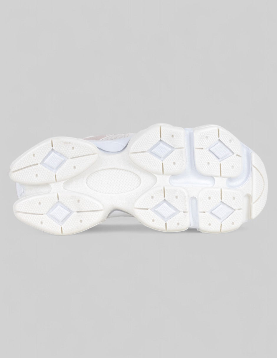 Tenis Kids  en Piel vegana – Beige