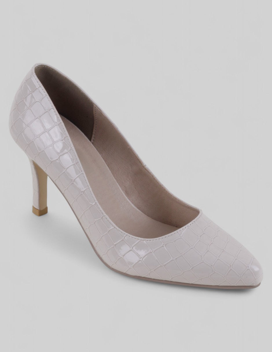 Zapatillas Classy en Charol – Blanco