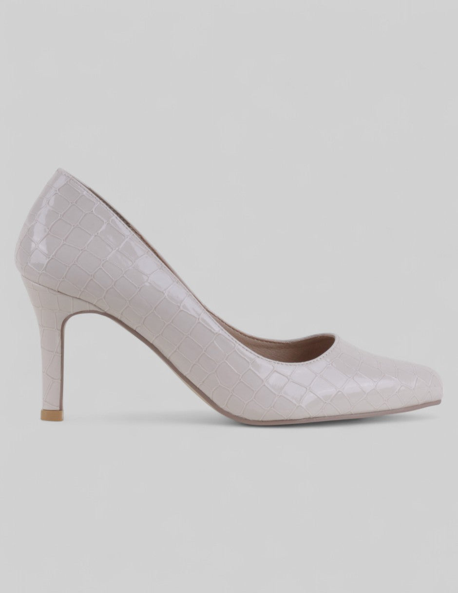 Zapatillas Classy en Charol – Blanco