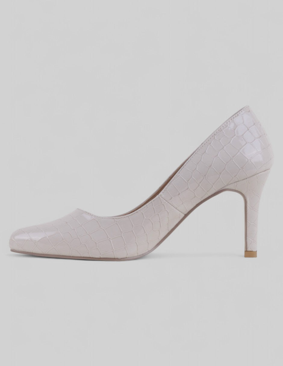 Zapatillas Classy en Charol – Blanco