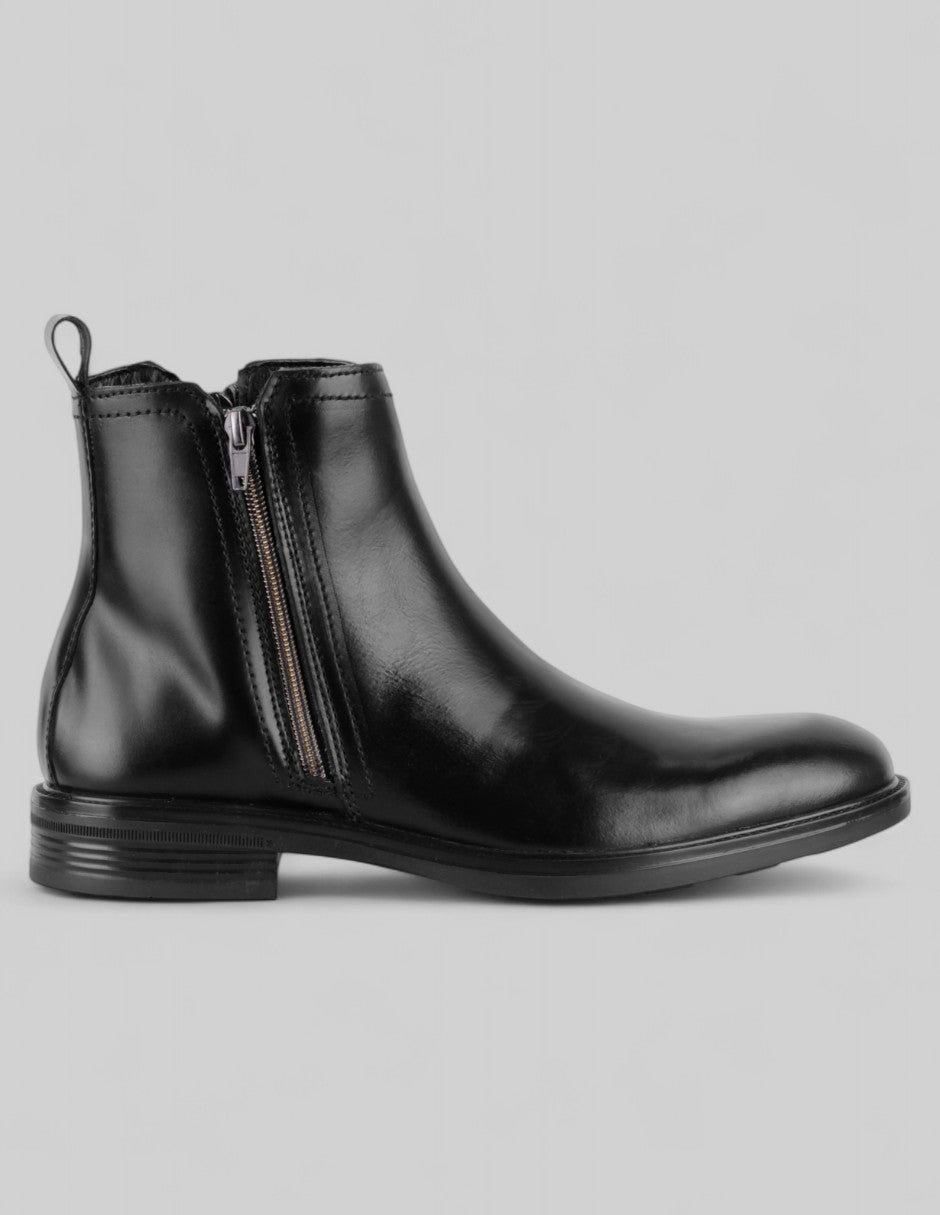 Botas casuales Hand made en Piel – Negro