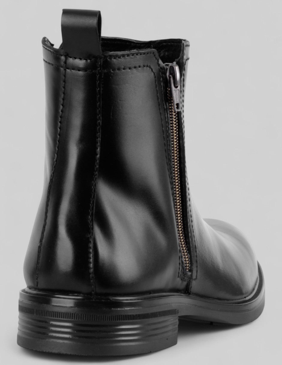 Botas casuales Hand made en Piel – Negro