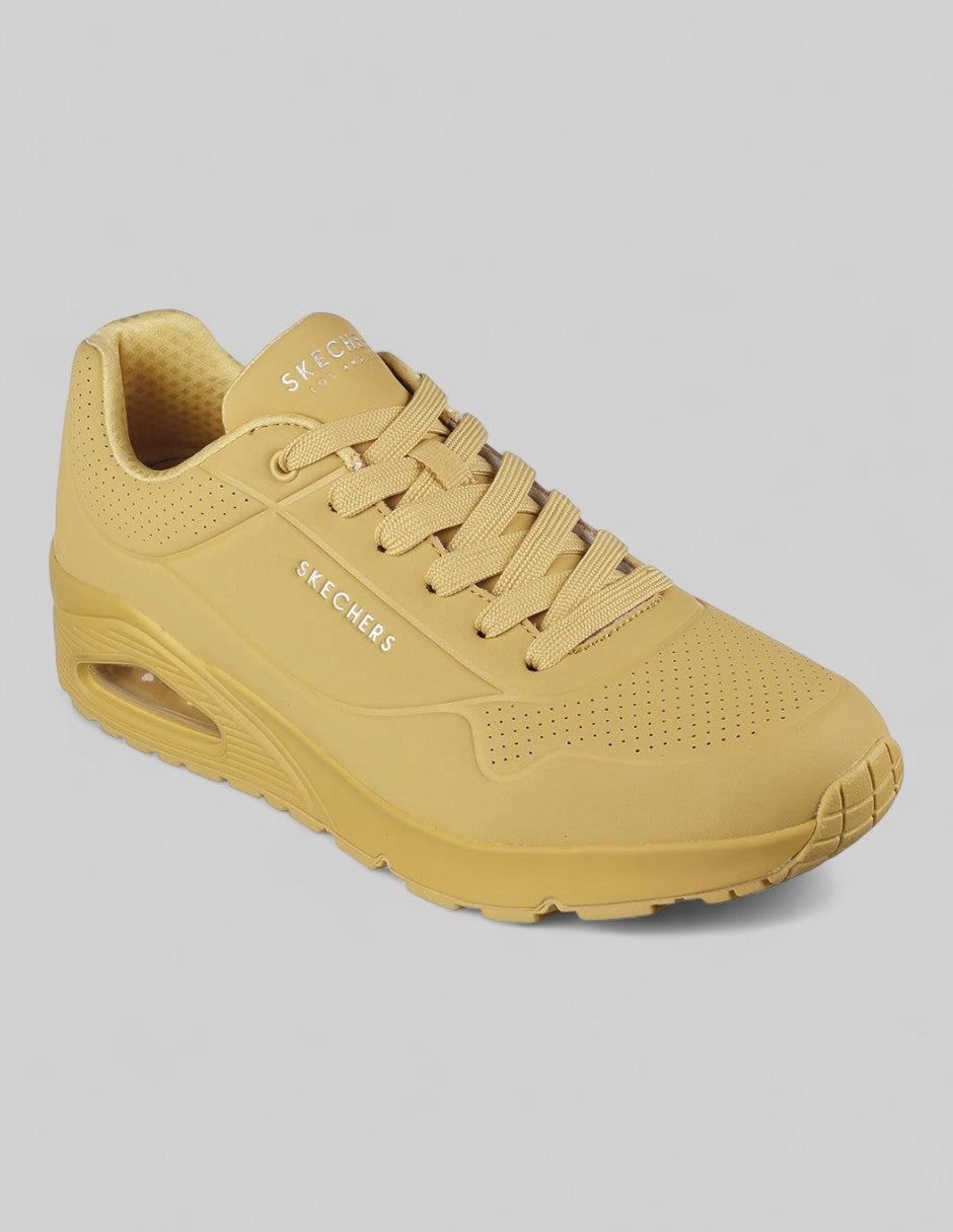Tenis tipo deportivo  Stand On Air  en Sintético de Skechers – Amarillo
