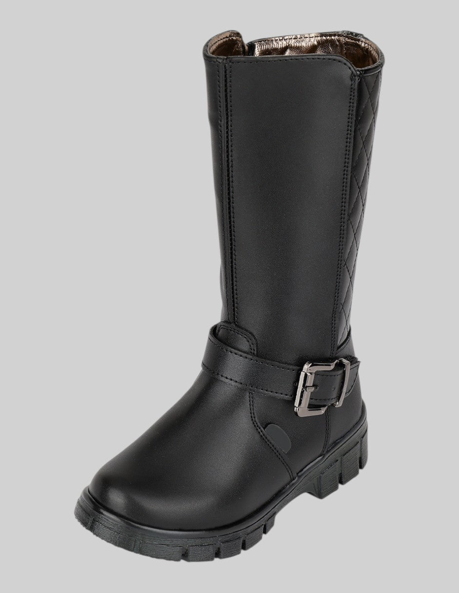 Botas Kids en Textil – Negros