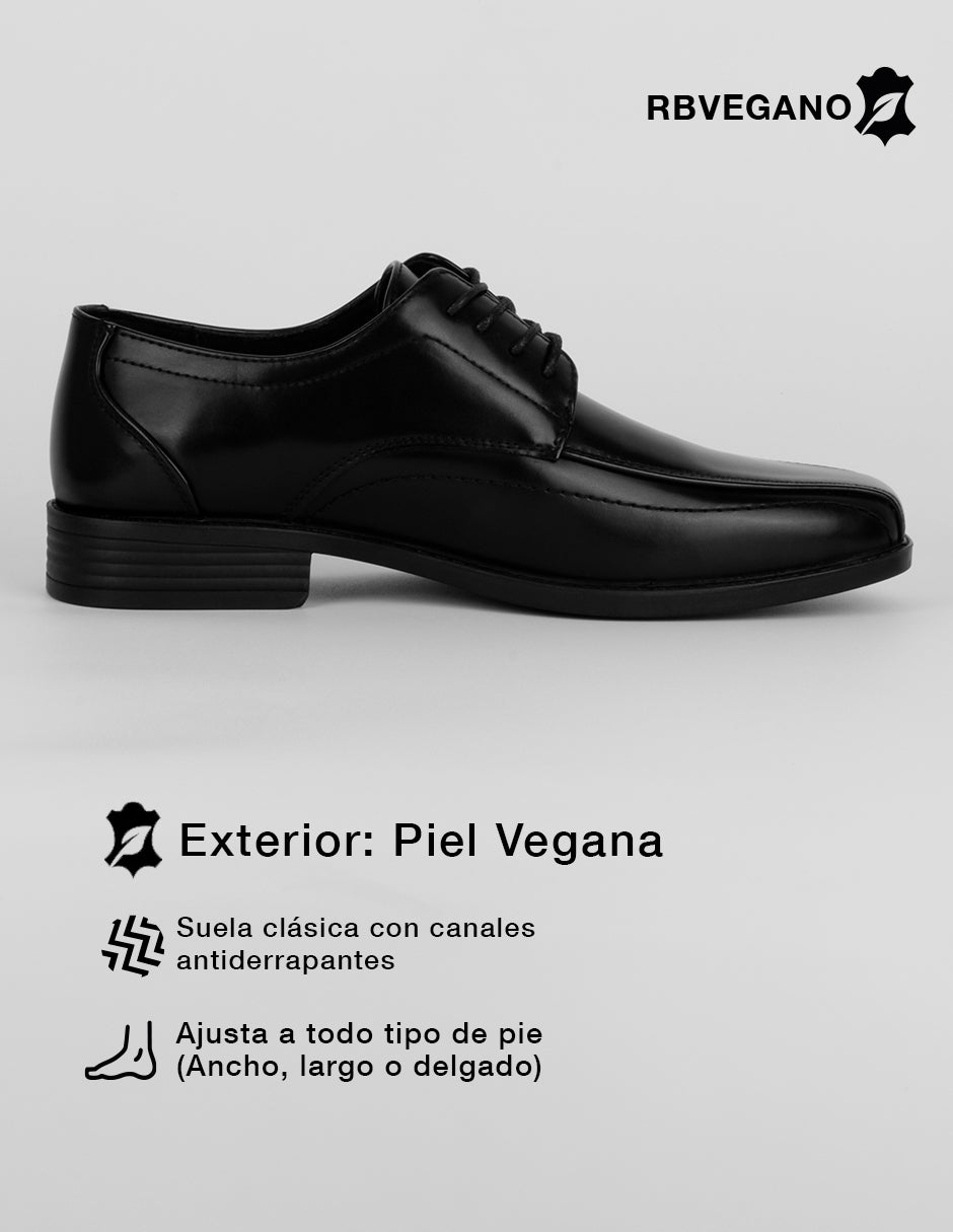Zapatos de vestir Pequeños productores en Piel vegana – Negro