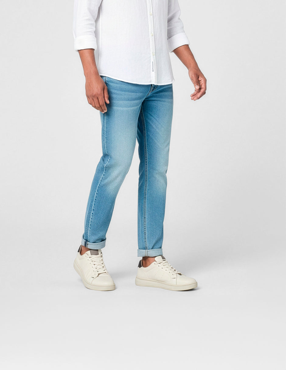 Tenis con cordones Urban en Piel vegana – Blanco