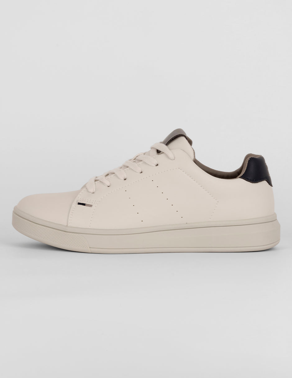 Tenis con cordones Exterior Piel vegana Color Late Para Hombre De RBCOLLECTION