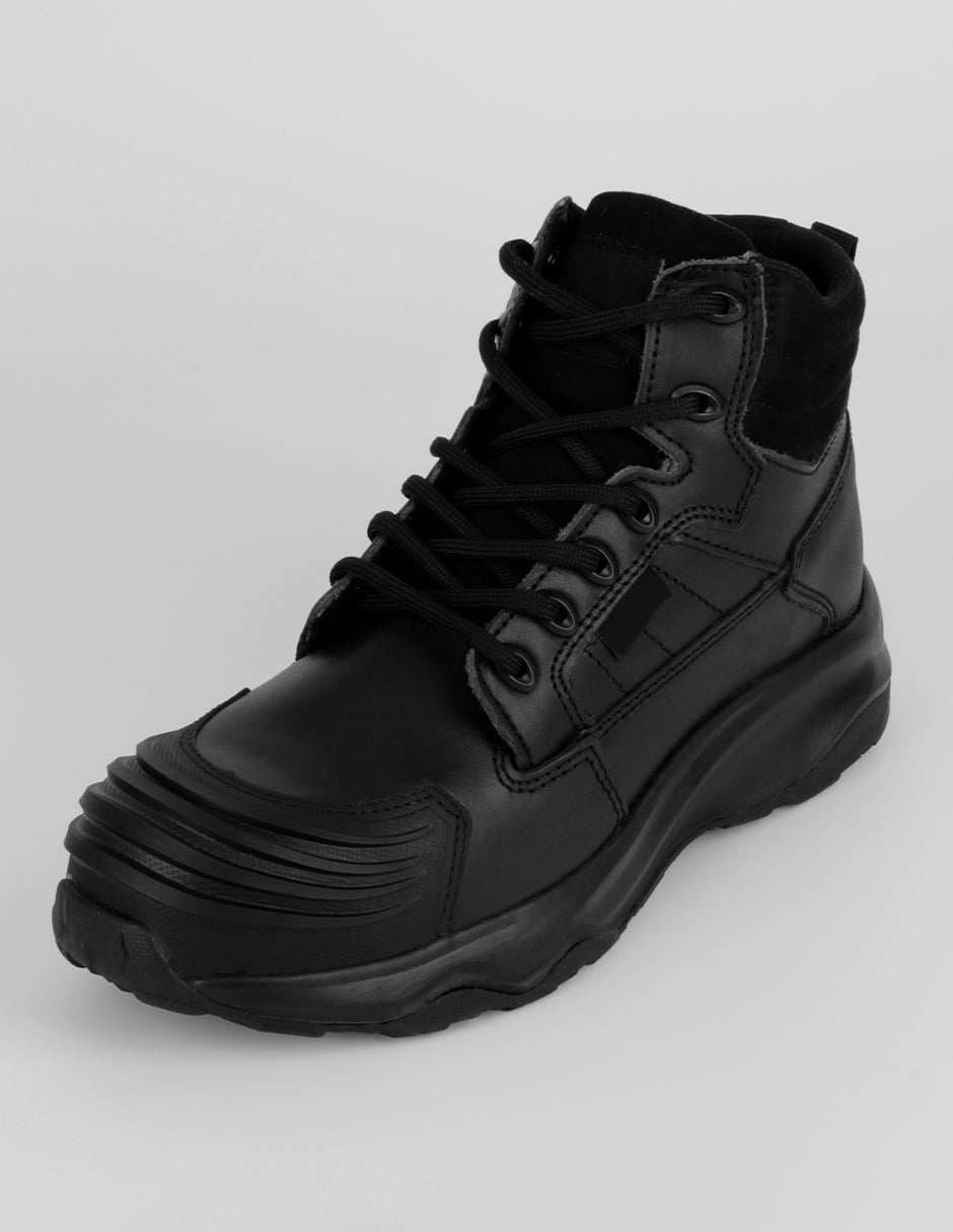 Botas industriales Work en Piel – Negro